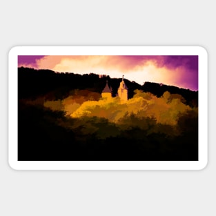 Castell Coch#5 Sticker